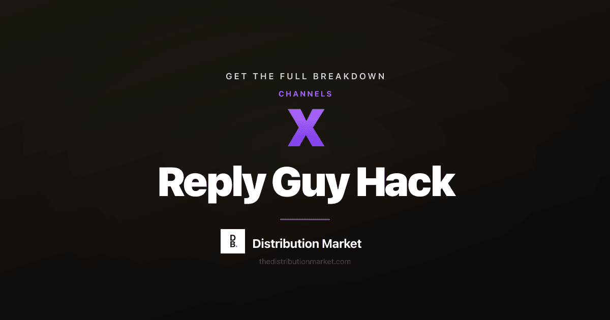 X Reply Guy Hack
