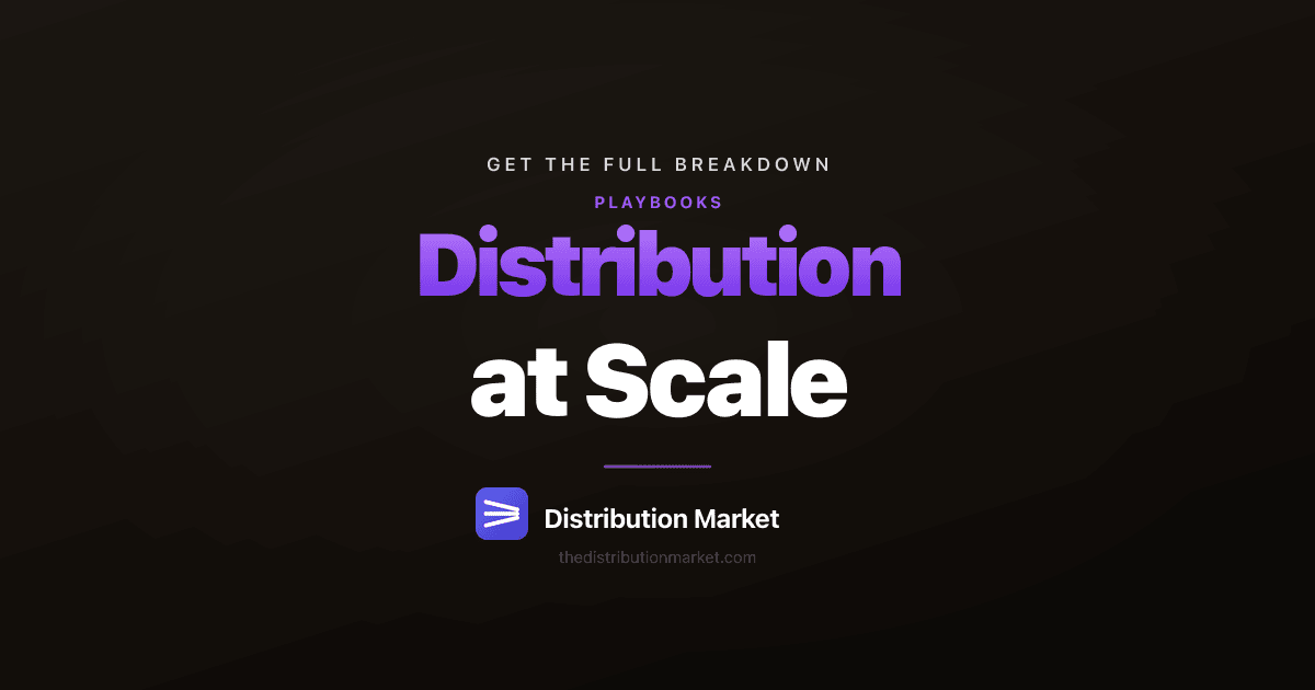Distribution at Scale