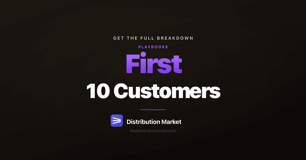 First 10 Customers